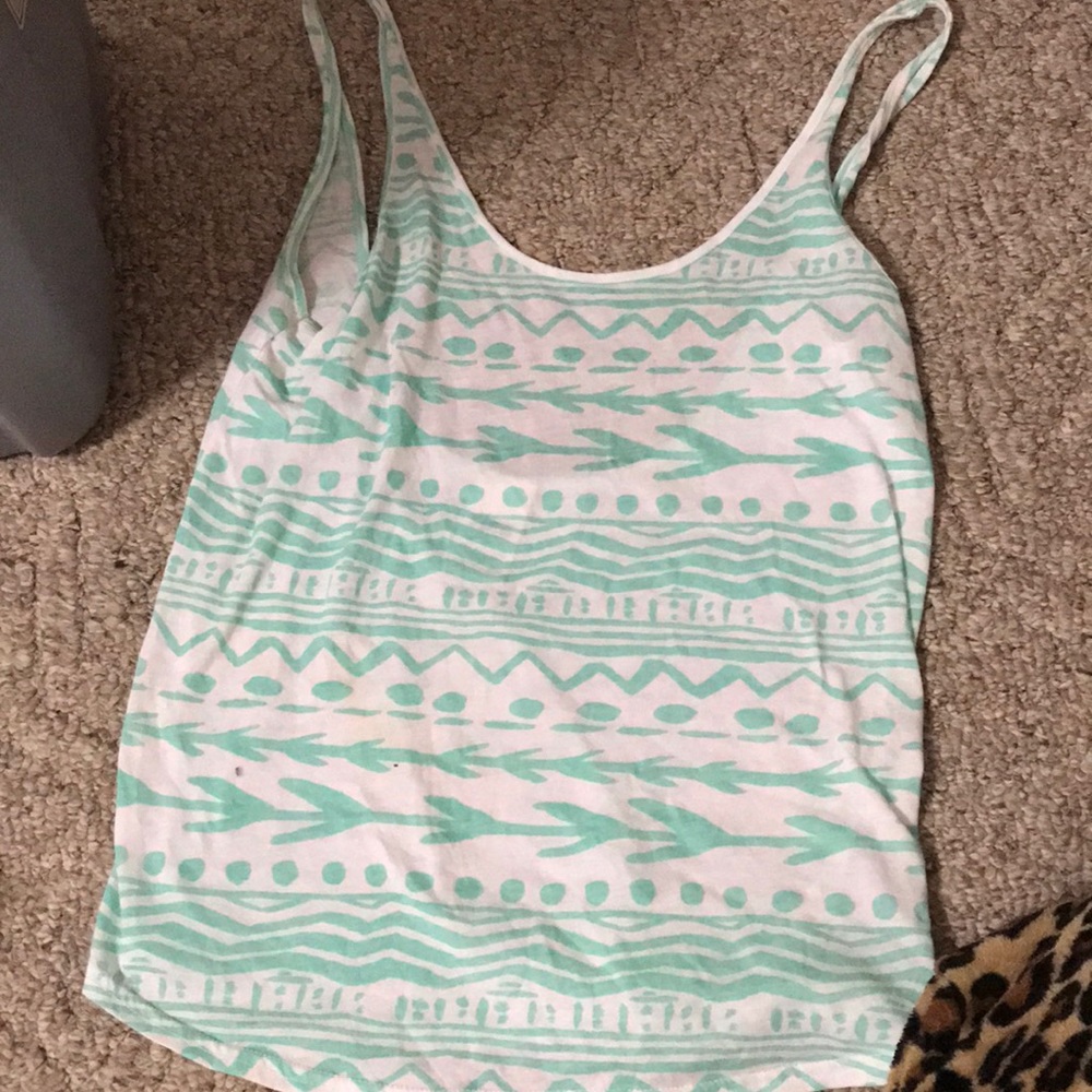 Pink tank top
